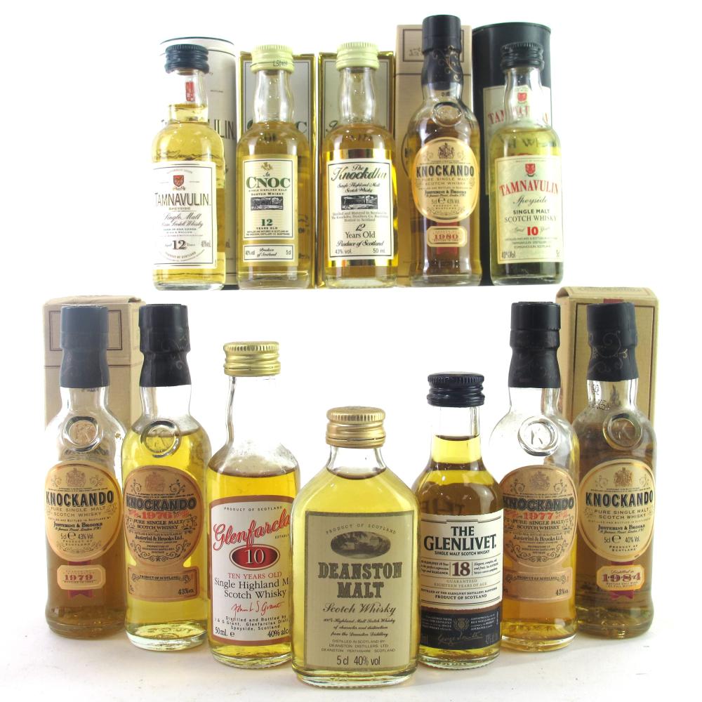 Highland & Speyside Miniatures x 12