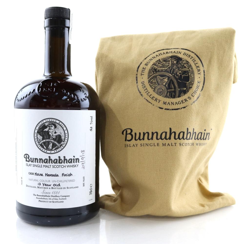 Bunnahabhain 13 Year Old Moine Hand Filled / Marsala Finish