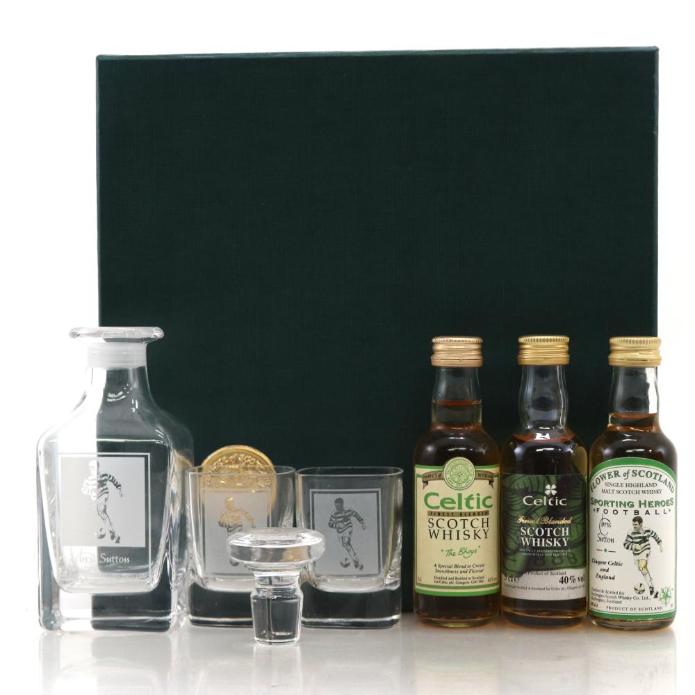 Celtic FC Miniature Selection 3 x 5cl / with Decanter & 2 x Glasses
