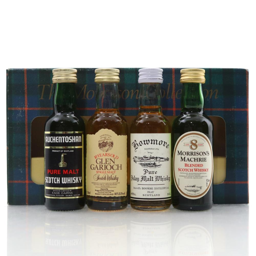 Morrison Miniature Collection 4 x 5cl / Including Bowmore Sherriff's Reproduction