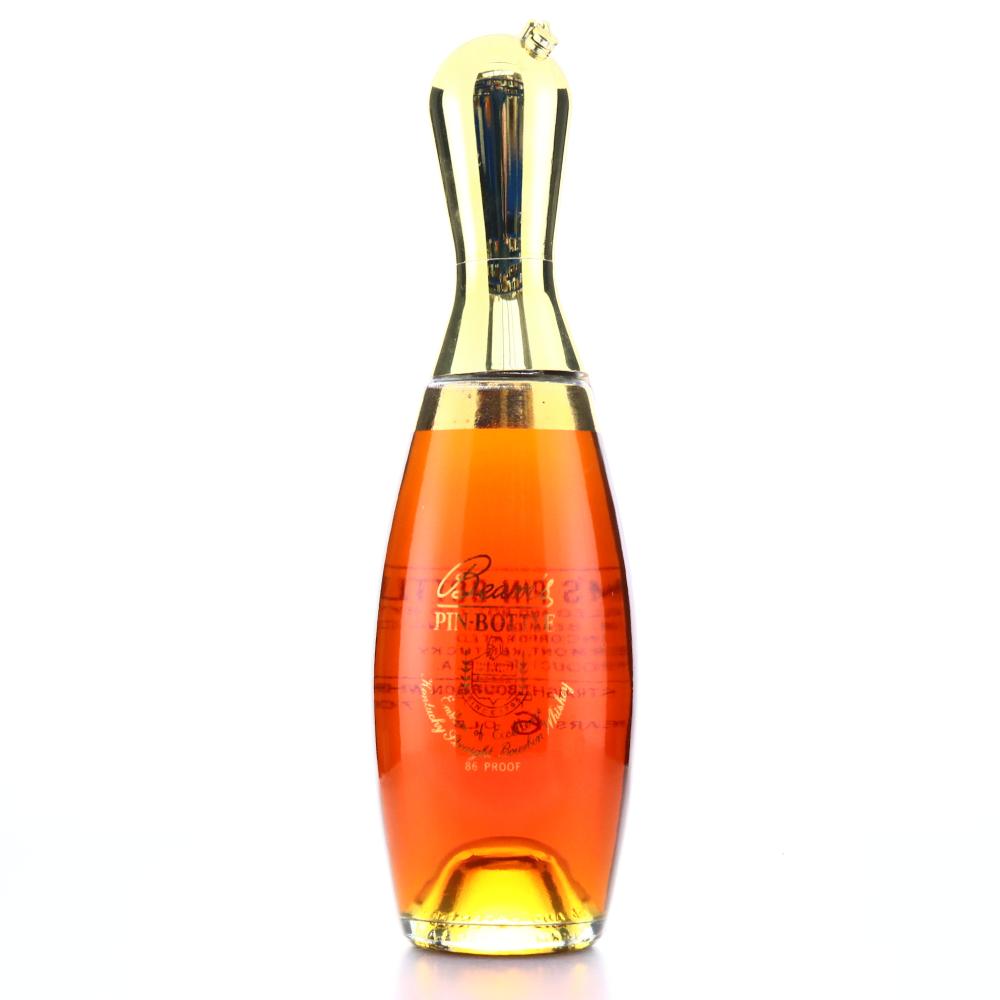 Beam's Pin Bottle 6 Year Old Kentucky Straight Bourbon 1980s