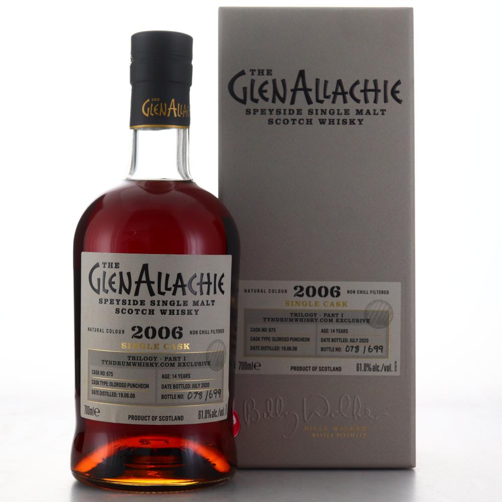 Glenallachie 2006 Single Oloroso Cask 14 Year Old #675 / Trilogy Part 1