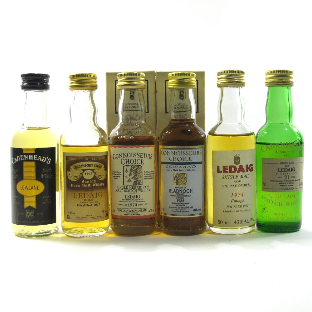 Island and Lowland Miniature Selection 6 x 5cl