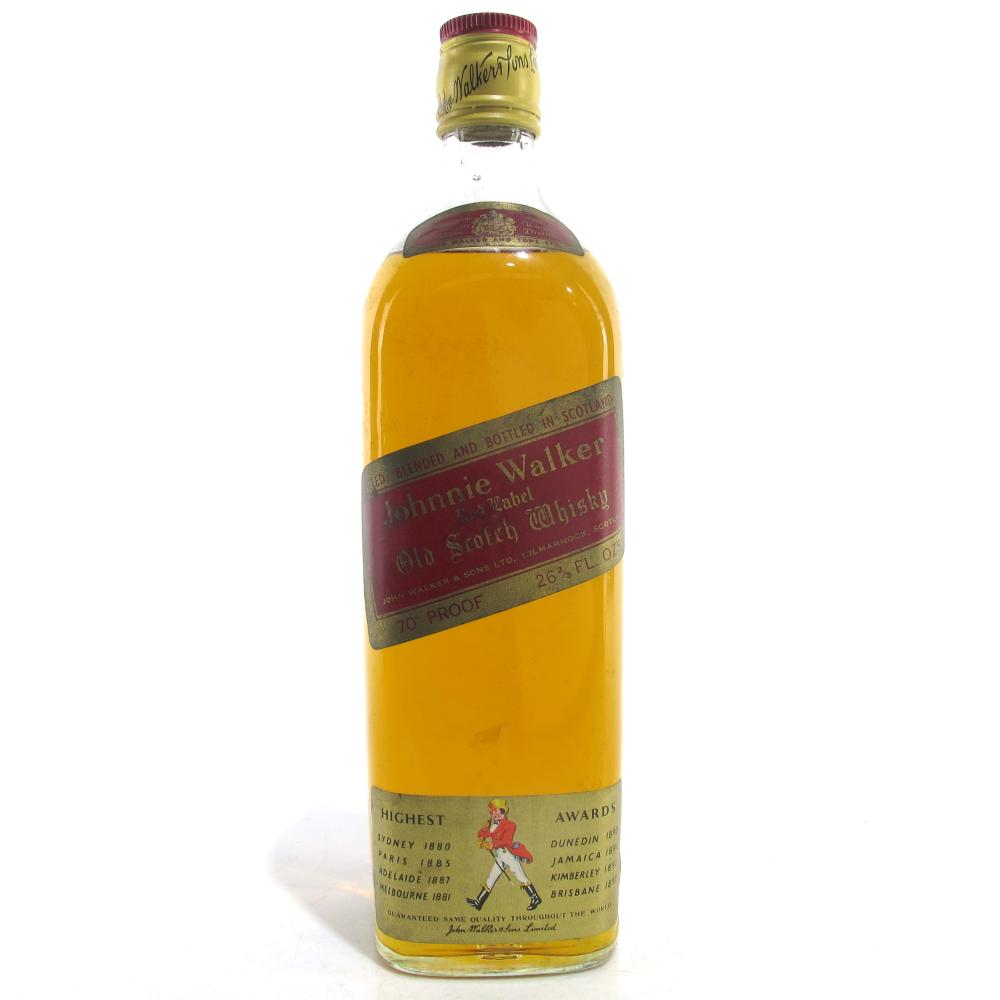 Johnnie Walker Red Label circa 1970s