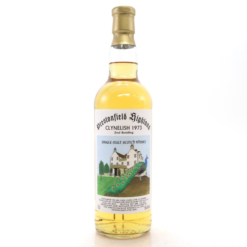 Clynelish 1973 Prestonfield House 33 Year Old / 2nd Bottling