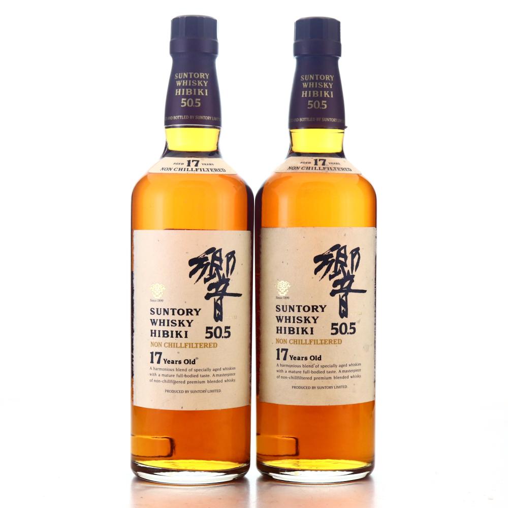 Hibiki Suntory Whisky 17 Year Old 50.5 2 x 70cl