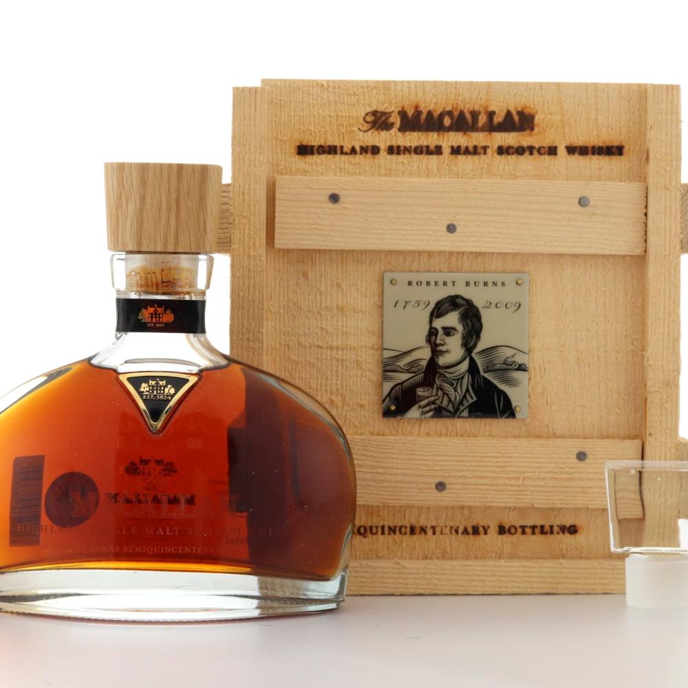 Macallan Robert Burns 250th Anniversary