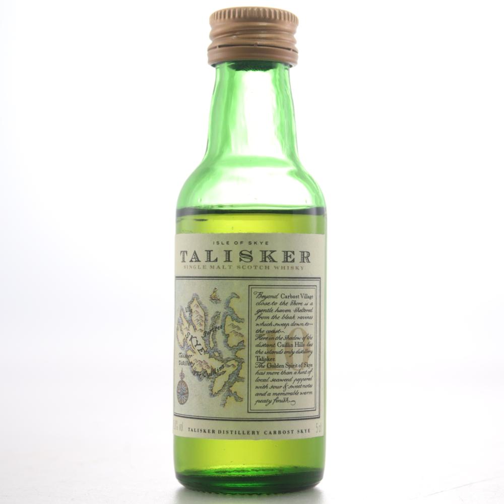 Talisker 10 Year Old Map Label Miniature 5cl​​​​​​​