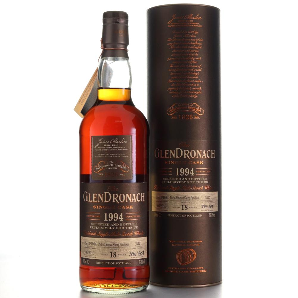 Glendronach 1994 Single PX Cask 18 Year Old #3547 / UK 