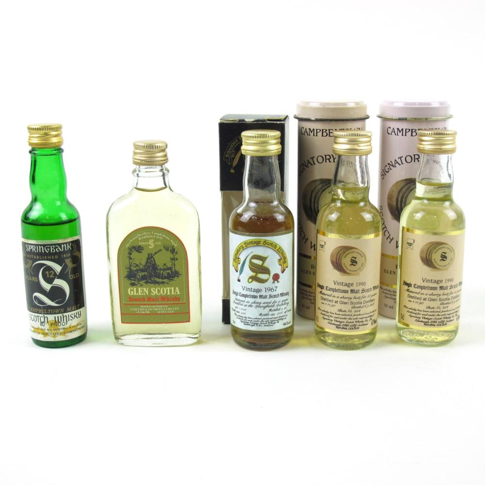Miscellaneous Campbeltown Miniature Selection 5 x 5cl