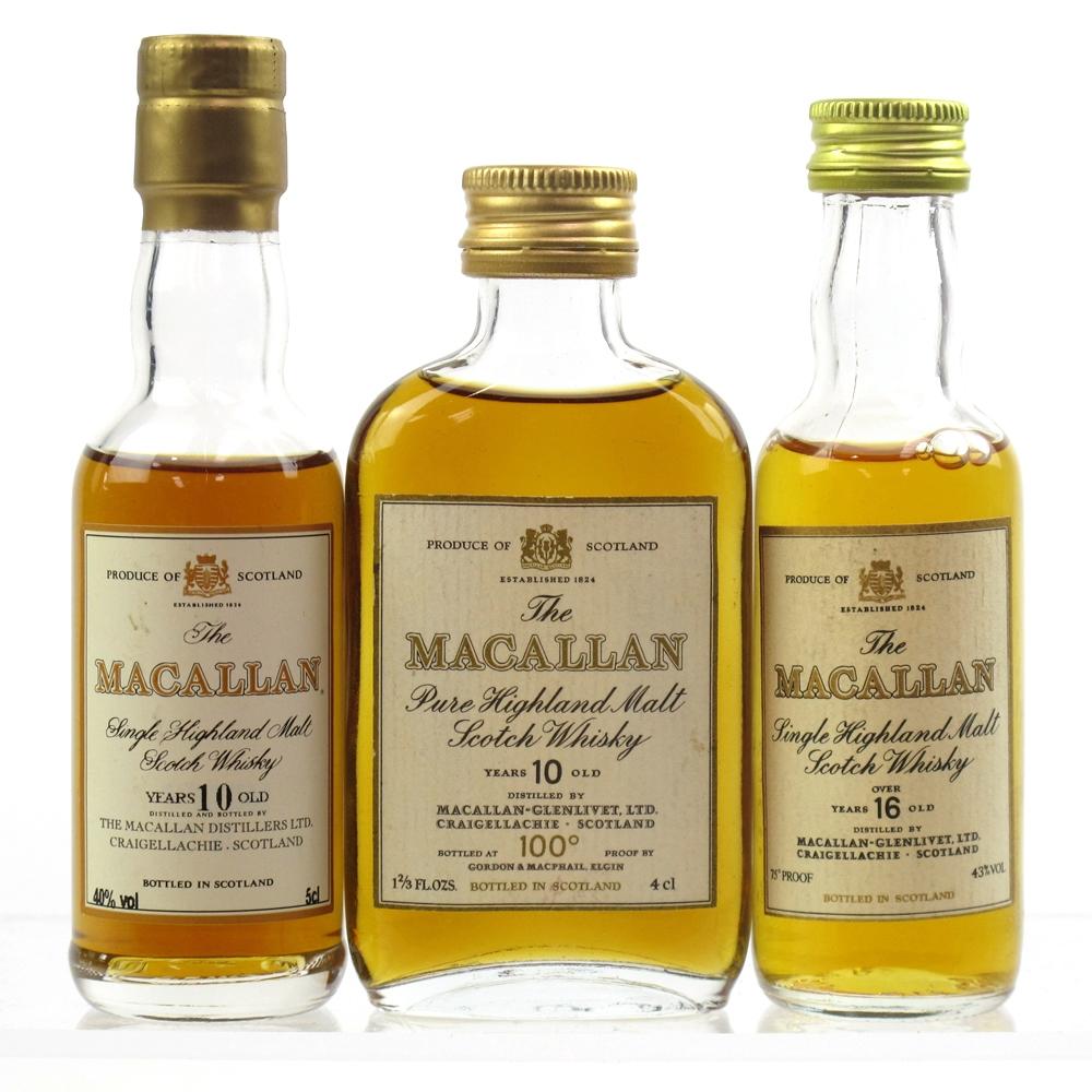 Macallan Single Malt Selection 3 x 5cl