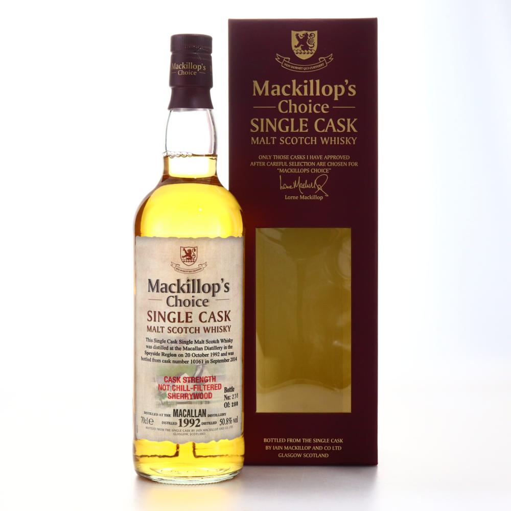 Macallan 1992 Mackillop's Choice