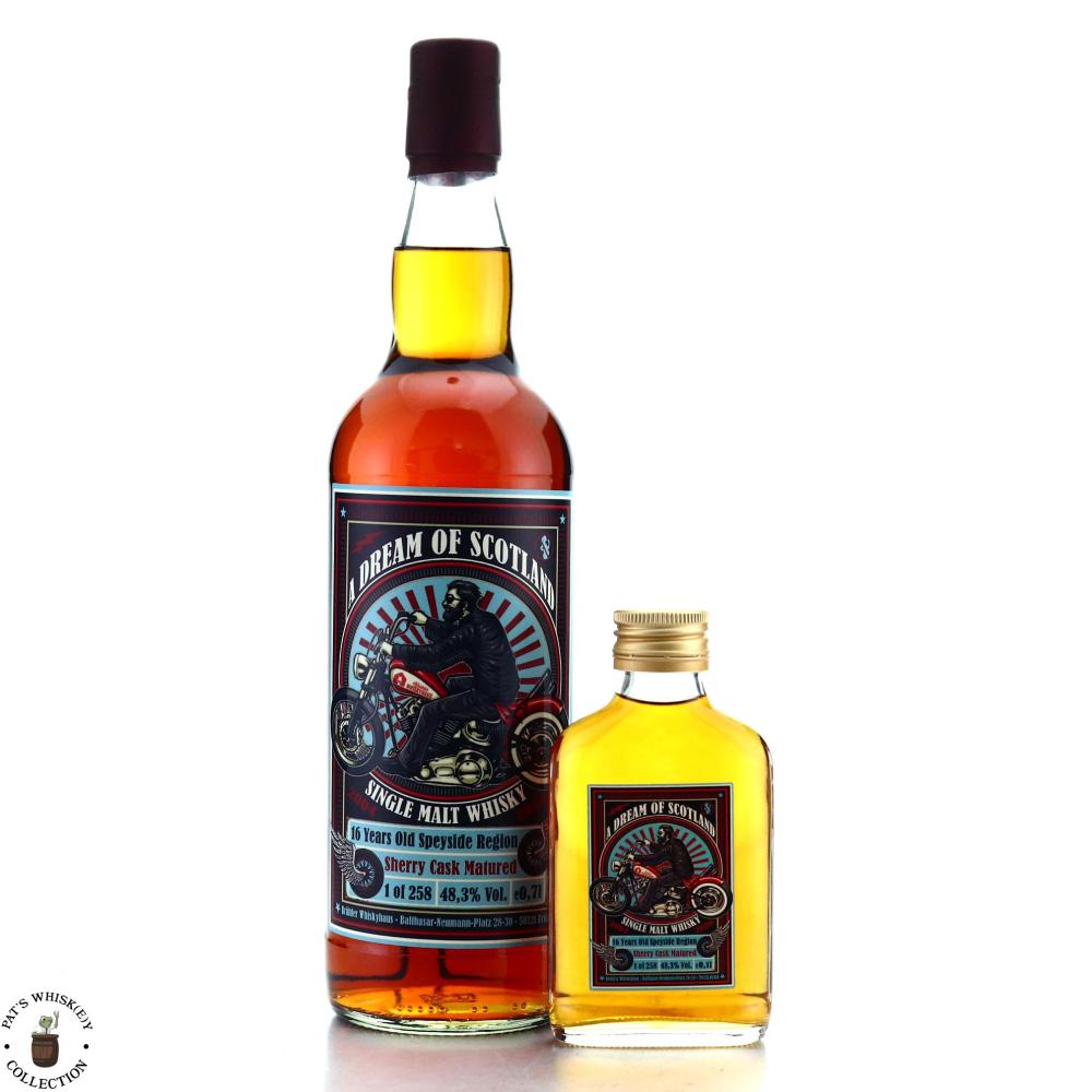Speyside Single Malt 2004 A Dream of Scotland 16 Year Old 70cl & 10cl