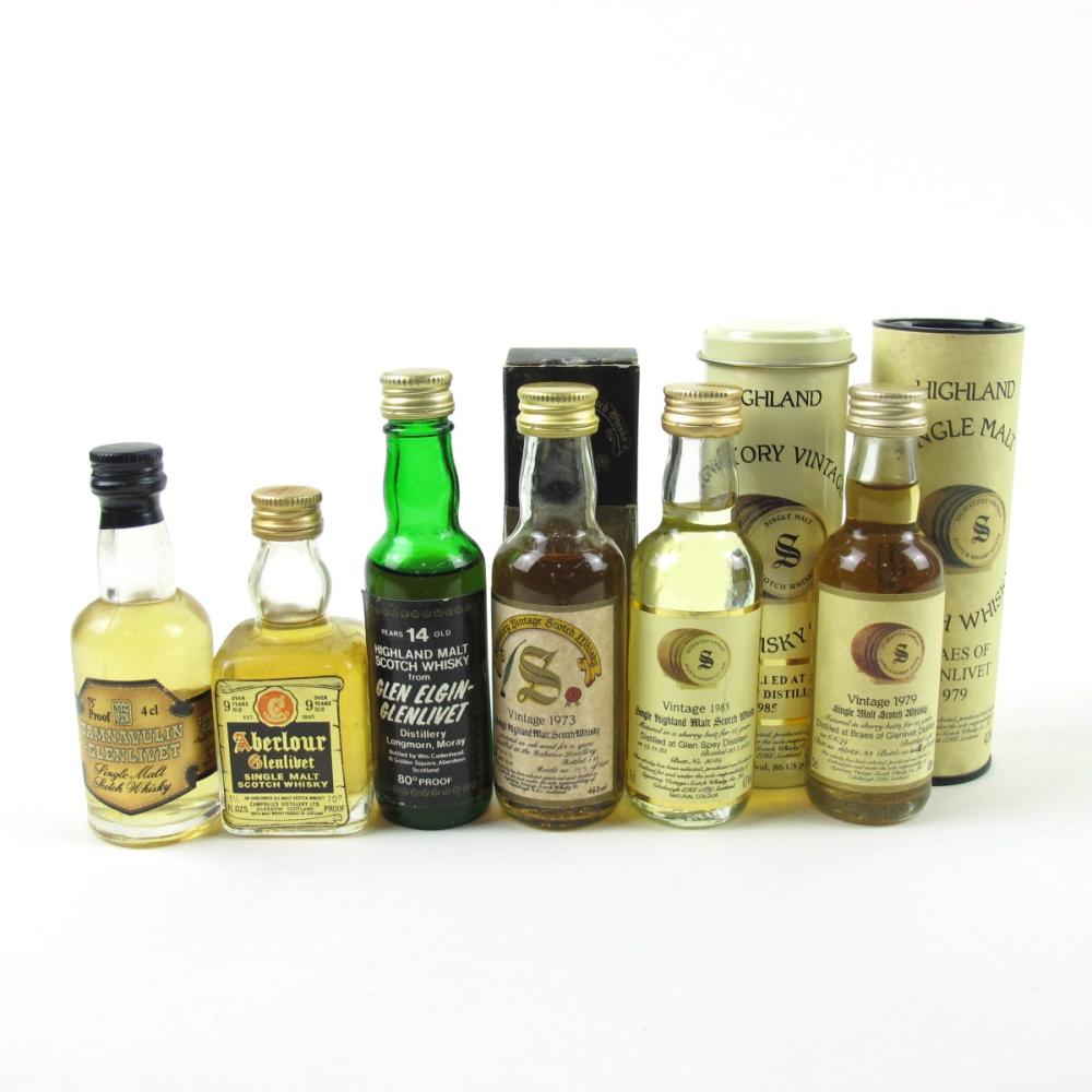 Speyside Single Malt Miniature Selection 6 x 5cl