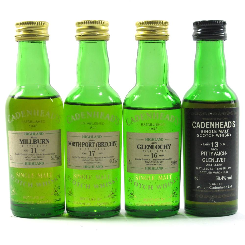 Cadenhead's Closed Distillery Miniature 4 x 5cl