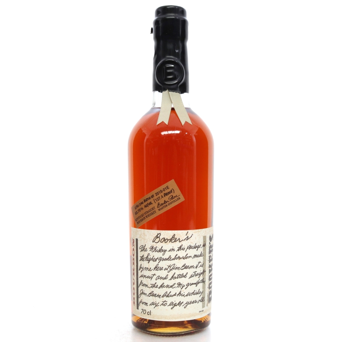 Booker's 7 Year Old Kentucky Straight Bourbon #2018-01E