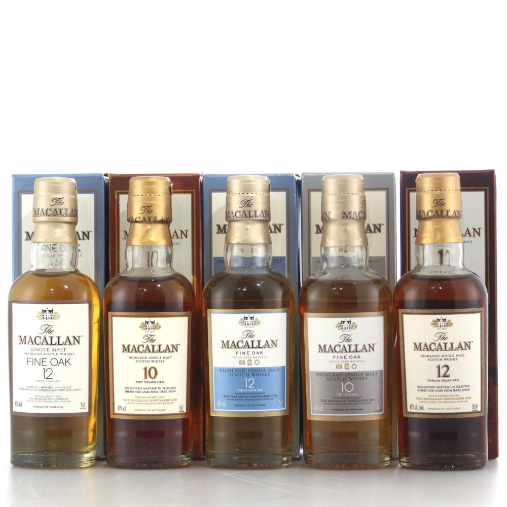 Macallan Miniature Selection 5 x 5cl