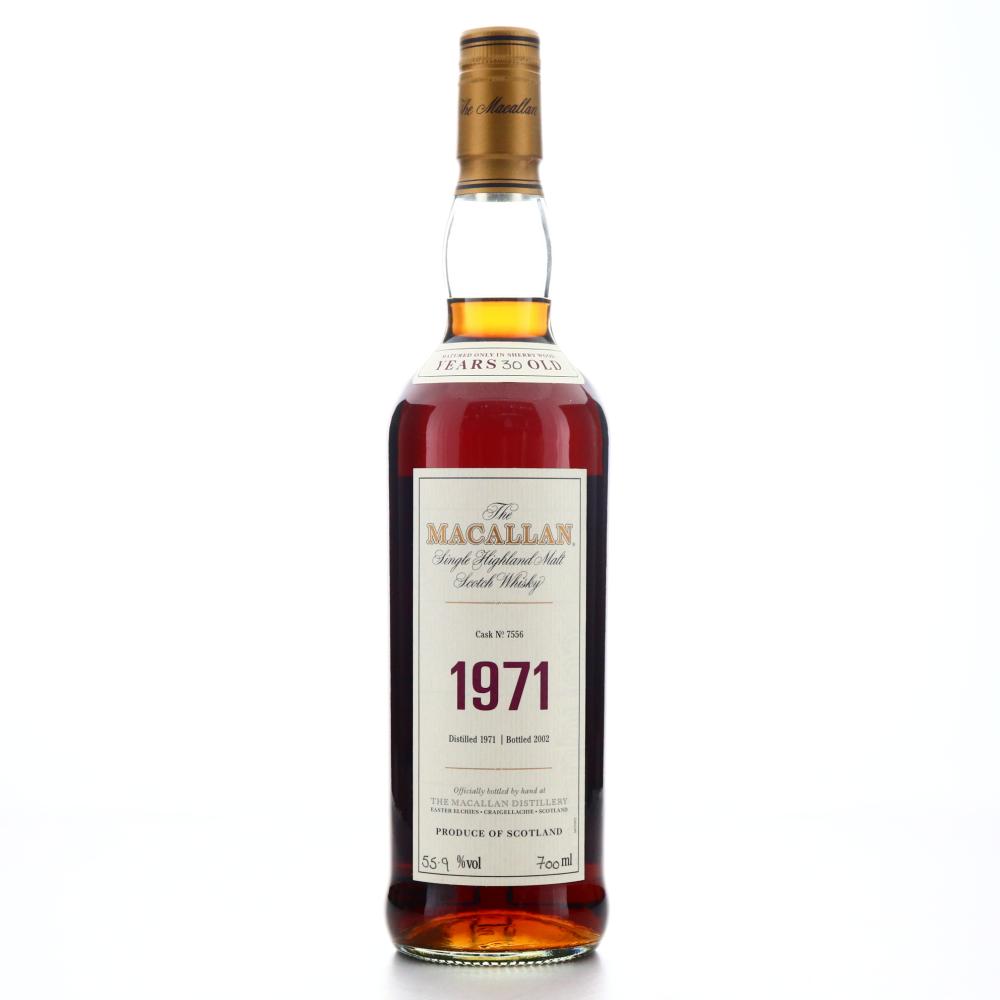 Macallan 1971 Fine and Rare 30 Year Old #7556