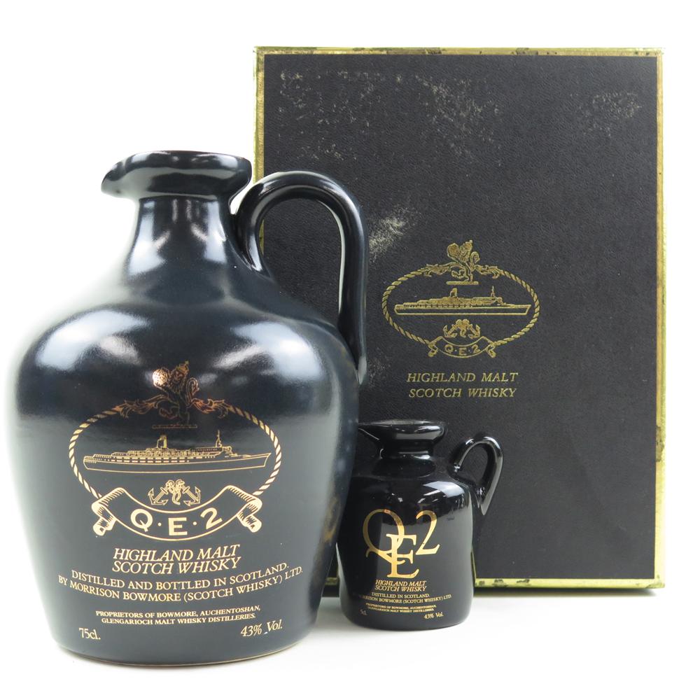Glen Garioch / Morrison Bowmore QE2 Decanter 1980s / Including 5cl Miniature