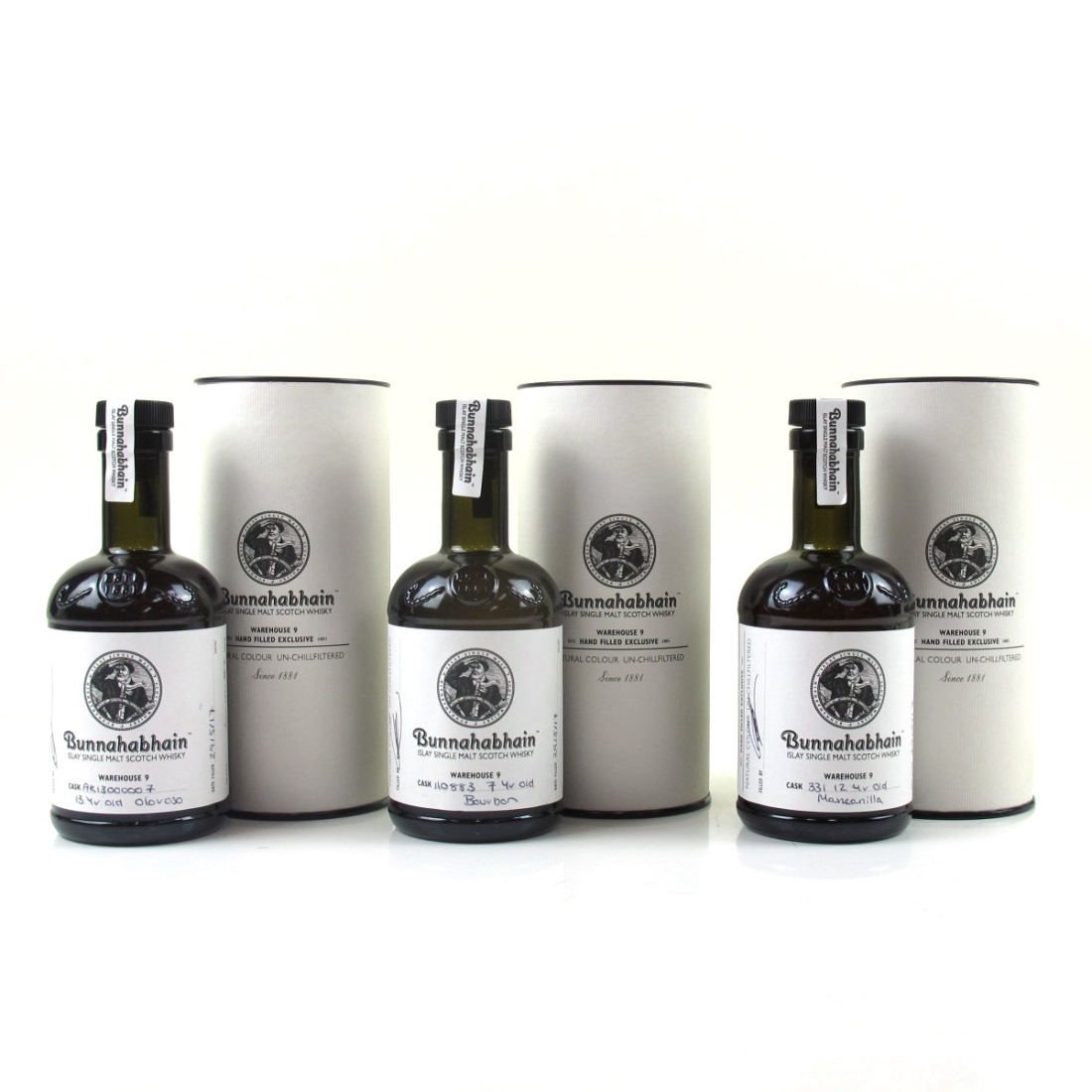 Bunnahabhain Hand Filled Distillery Exclusive 3 x 20cl / Feis Ile Masterclass 2017