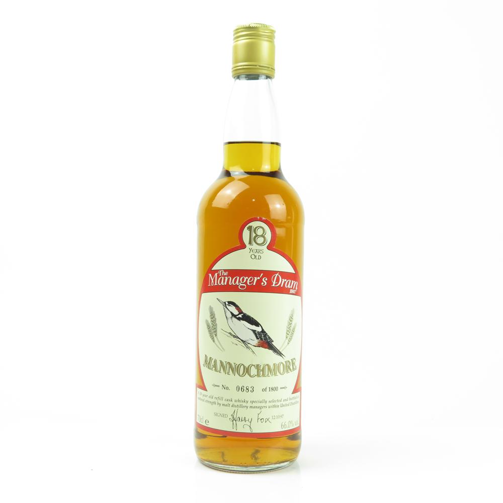 Mannochmore 18 Year Old Managers Dram 1997