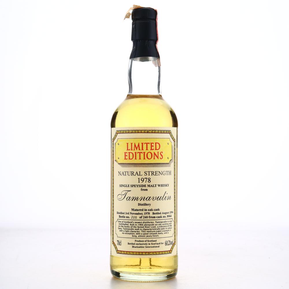 Tamnavulin 1978 Blackadder Limited Editions