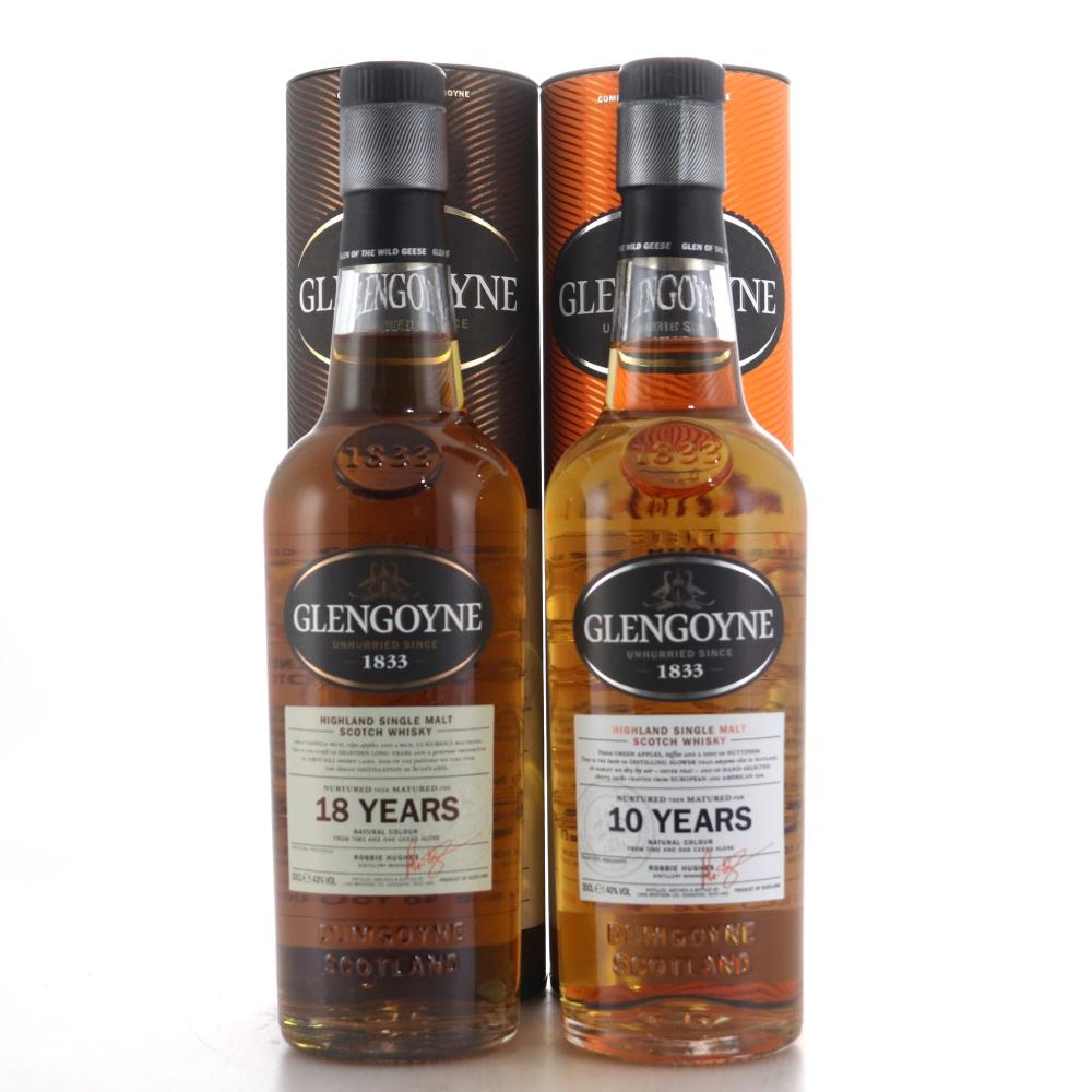 Glengoyne 10 & 18 Year Old 2 x 20cl