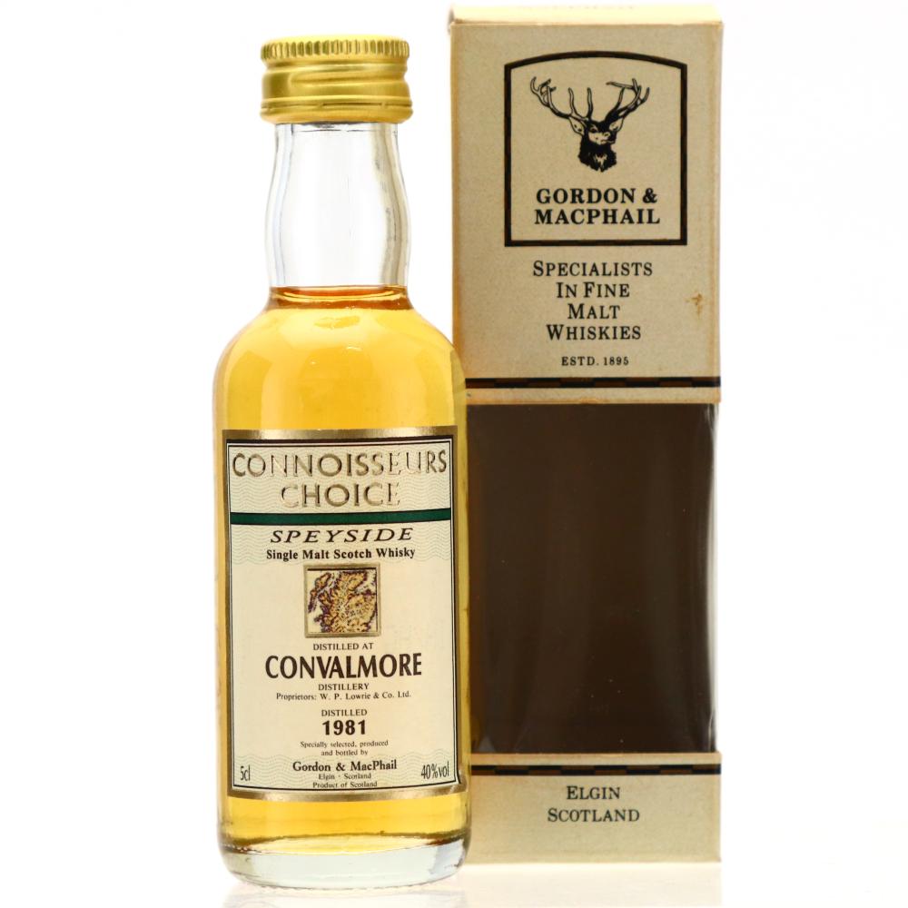 Convalmore 1981 Gordon and MacPhail Miniature