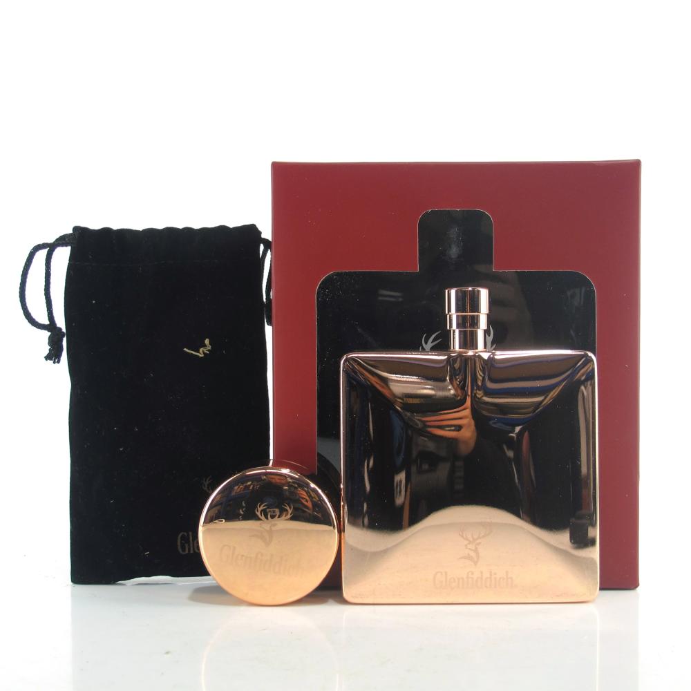 Glenfiddich Hip Flask & Collapsable Cup