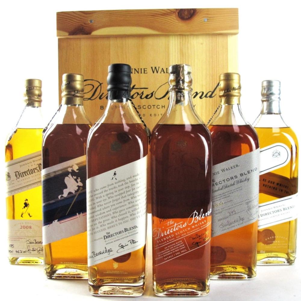 Johnnie Walker The Directors Complete Collection 6 x 70cl