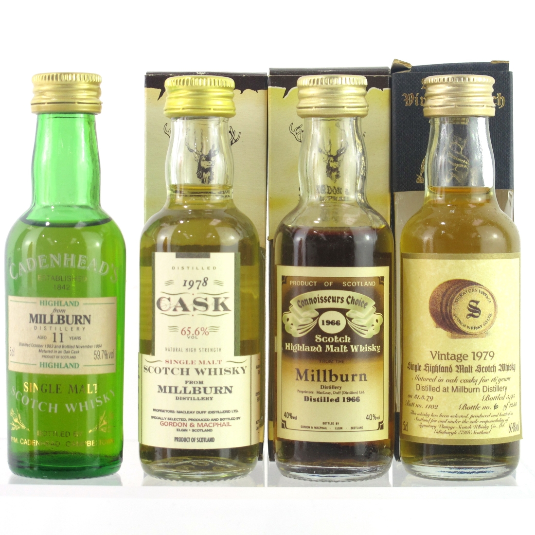 Millburn Miniature Selection x 4