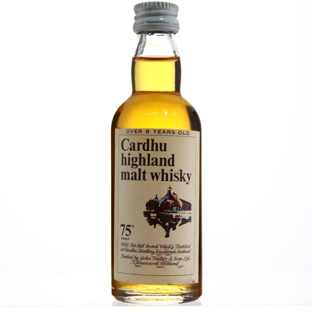 Cardhu 8 Year Old Miniature