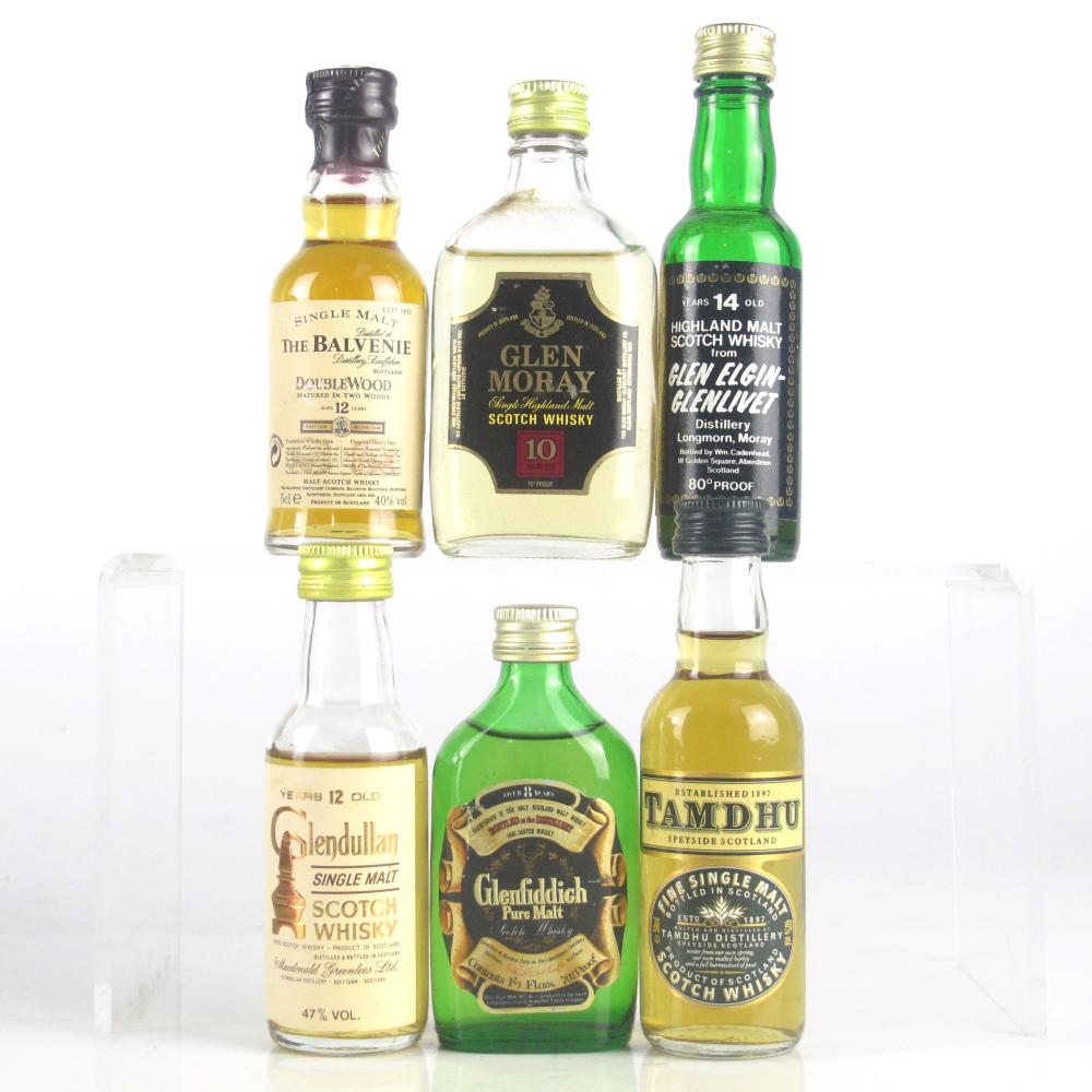 Speyside Single Malts Miniatures x 6