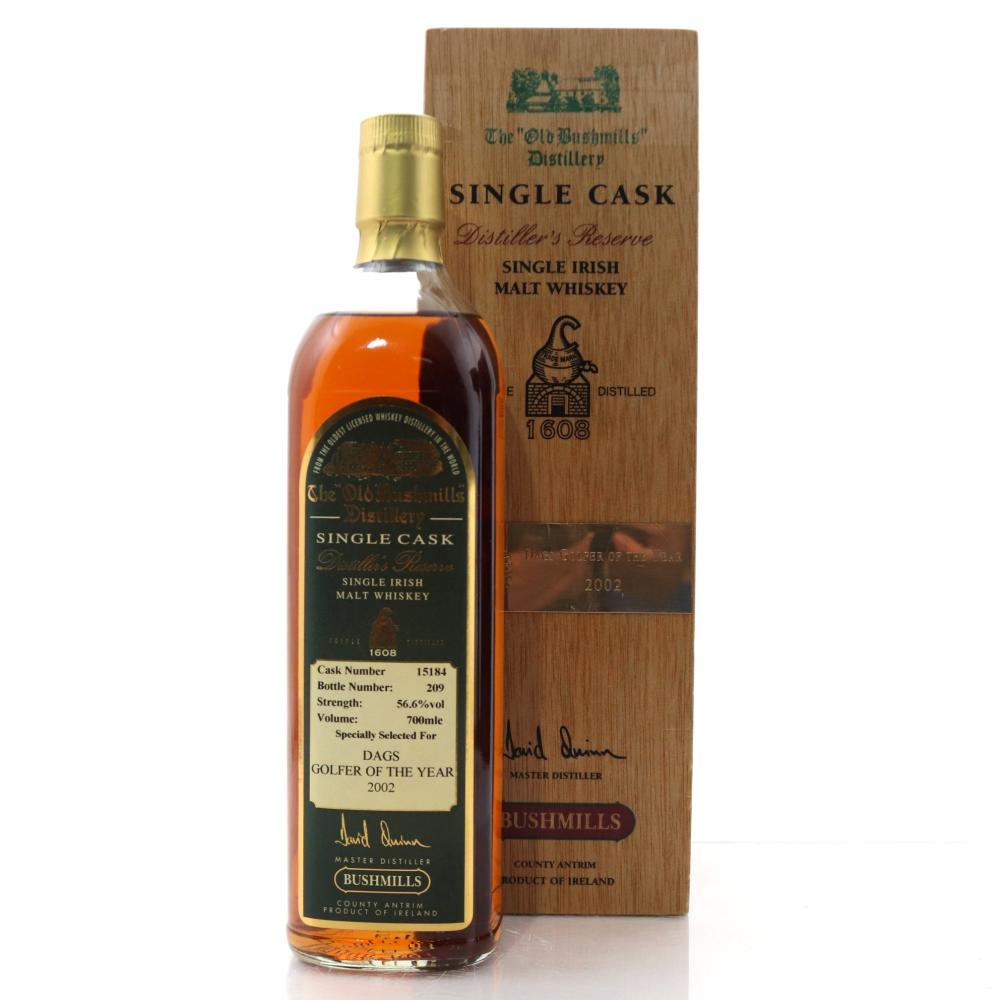 Bushmills Distillers Reserve Single Cask / Dags Golfer of the Year 2002