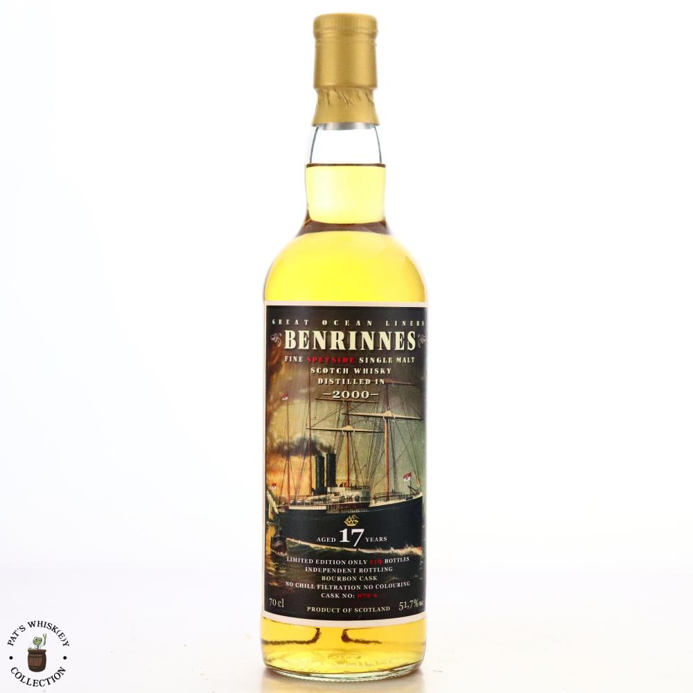 Benrinnes 2000 Jack Wiebers 17 Year Old Great Ocean Liners / The Whisky Fair
