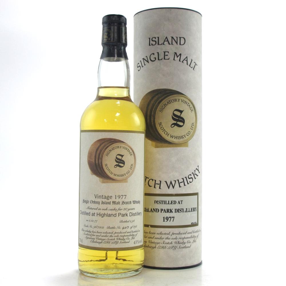 Highland Park 1977 Signatory Vintage 20 Year Old