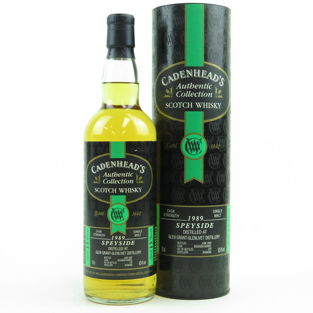 Glen Grant 1989 Cadenhead's 12 Year Old