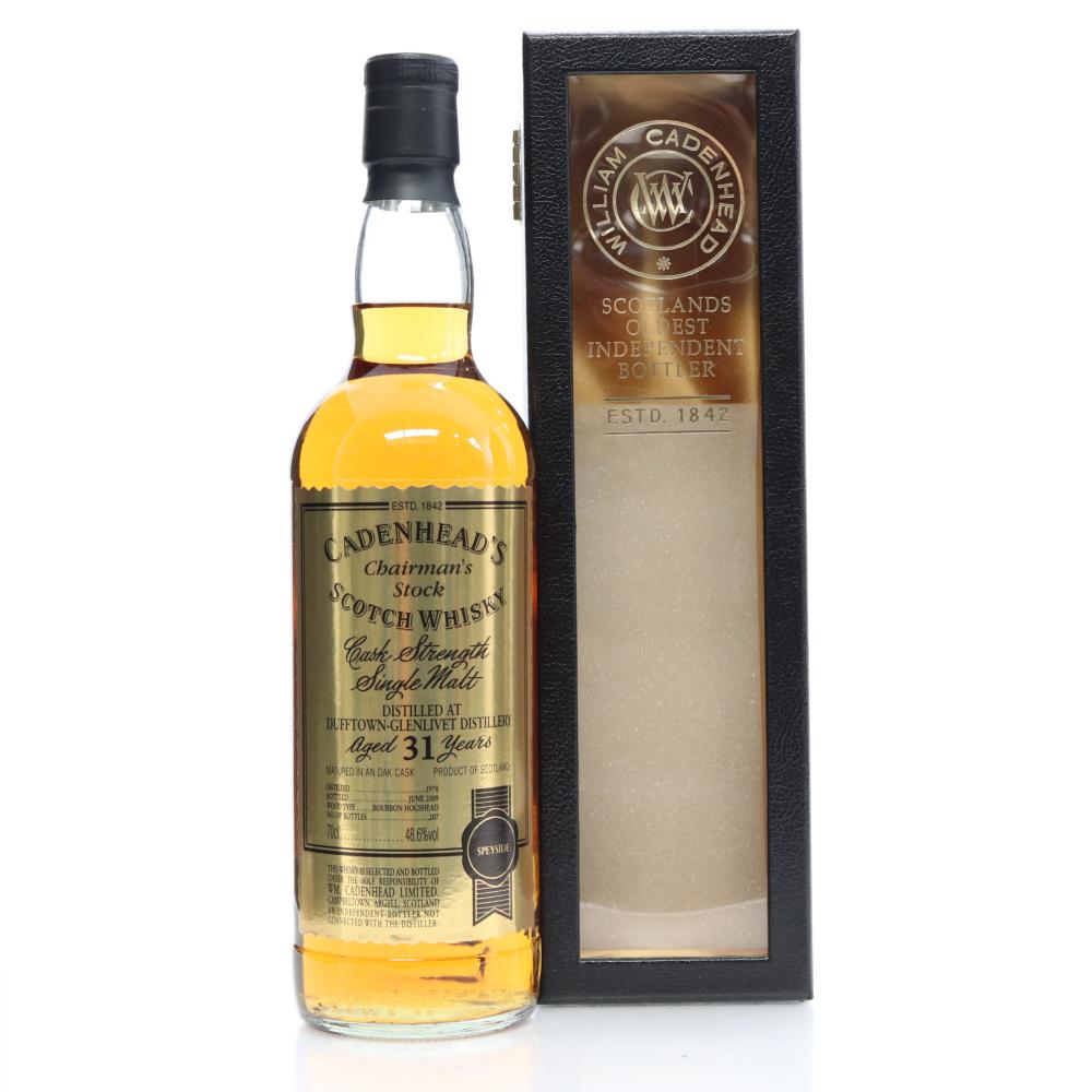 Dufftown 1978 Cadenhead's 31 Year Old