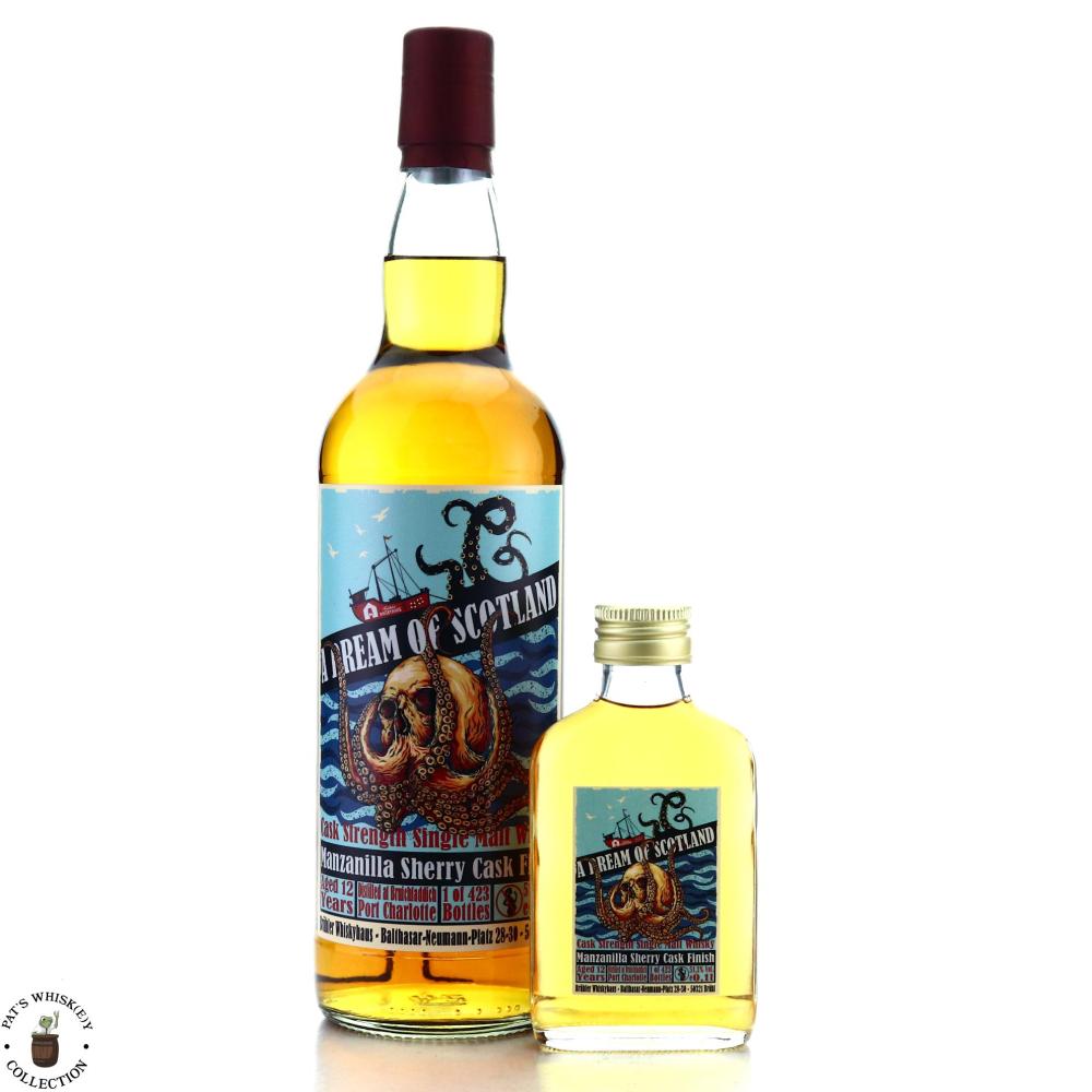 Port Charlotte 12 Year Old A Dream of Scotland 70cl & 10cl