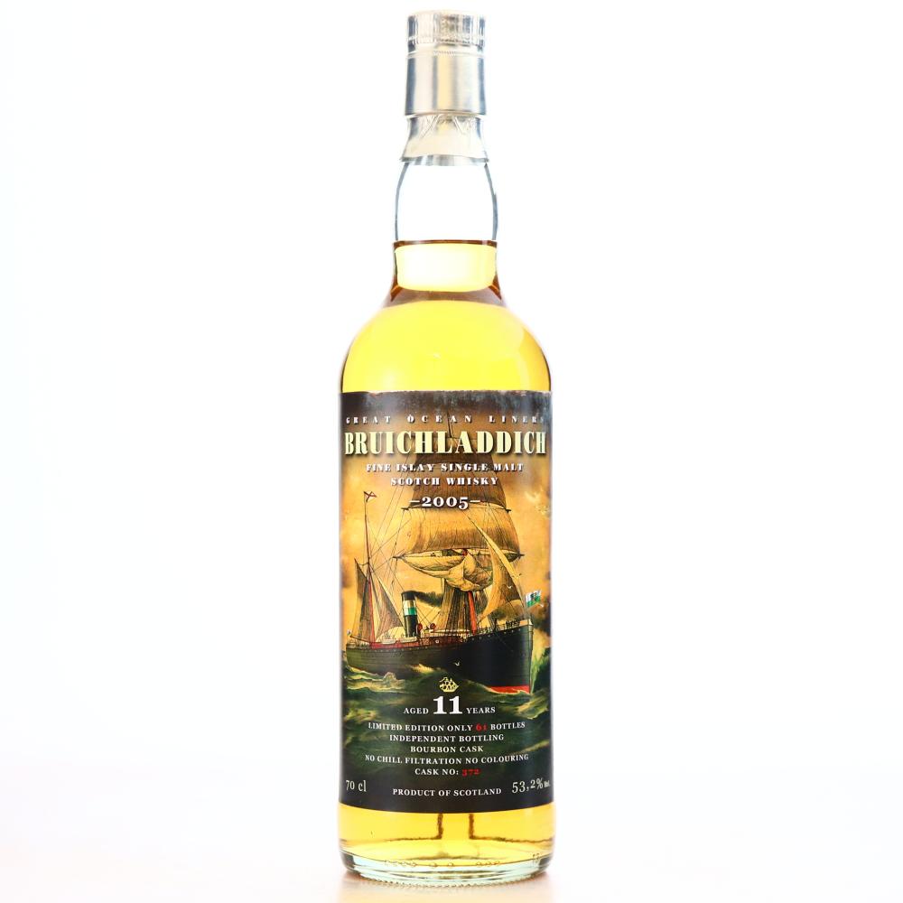 Bruichladdich 2005 Jack Wiebers 11 Year Old 'Great Ocean Liners' / Whisky Fair Radebeul
