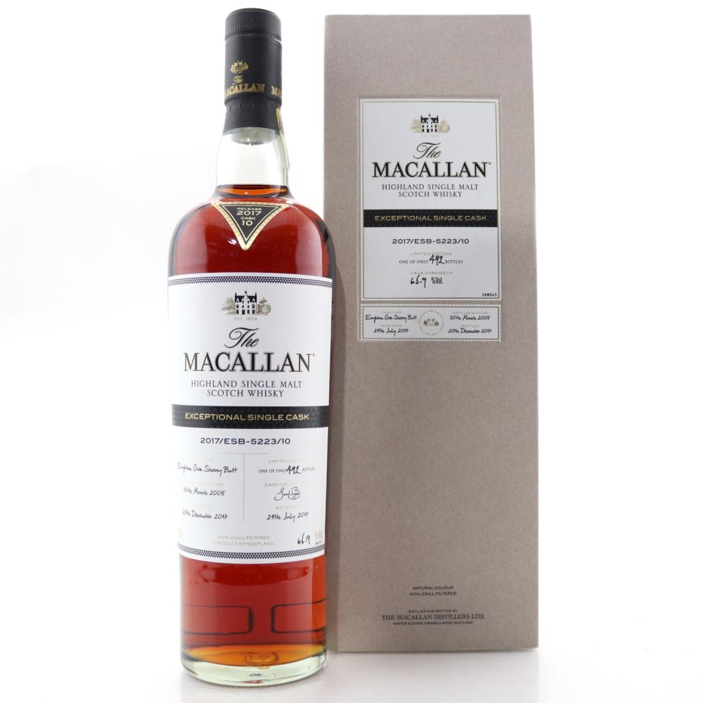 Macallan 2005 Exceptional Cask #5223-10