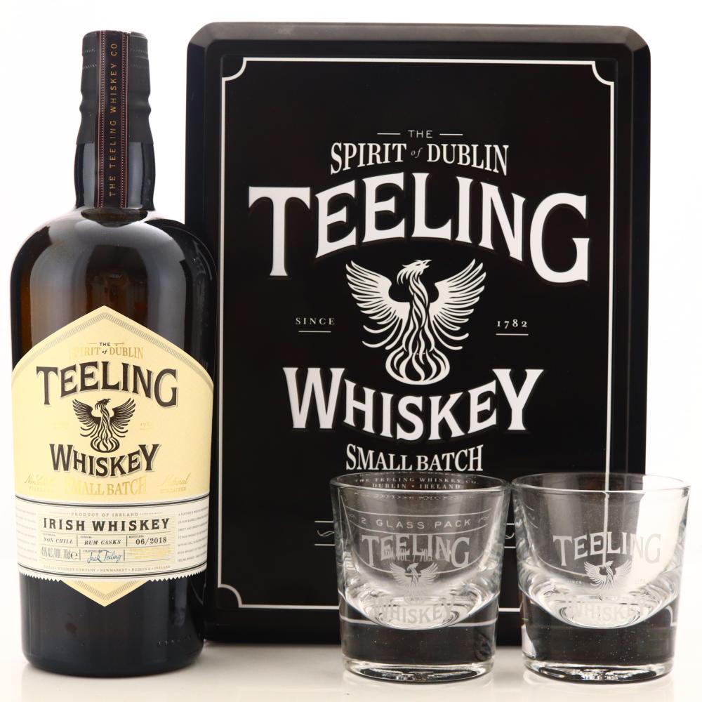 Teeling Whiskey Small Batch Plantation Rum Cask Finish Gift Pack