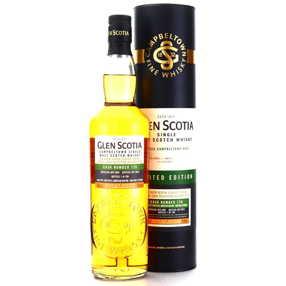 Glen Scotia 2002 Single Cask #176 Heavily Peated
