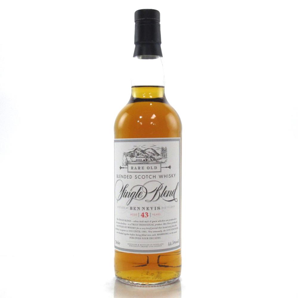 Ben Nevis 43 Year Old Speciality Drinks Single Blend