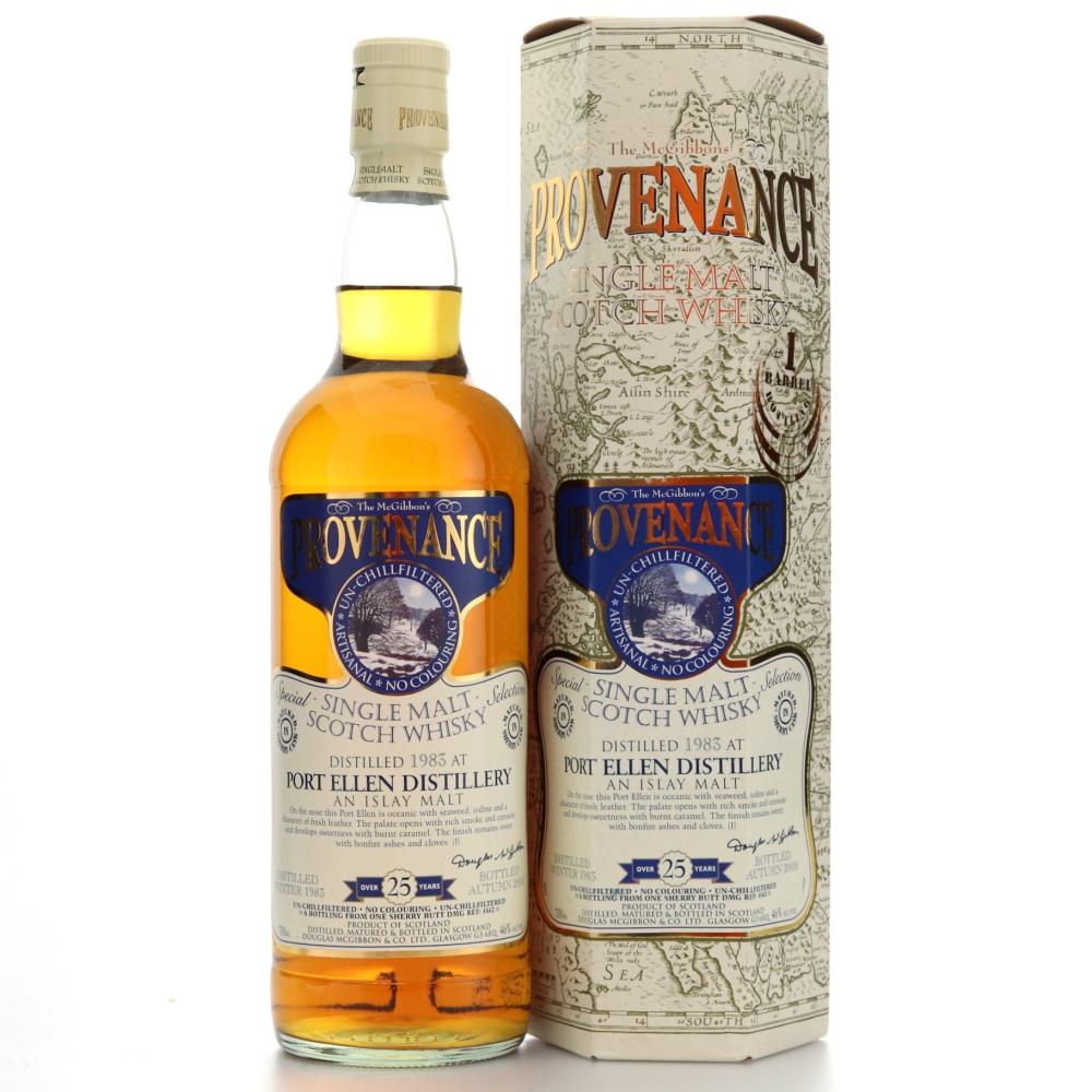 Port Ellen 1983 Douglas McGibbon 25 Year Old Sherry Cask
