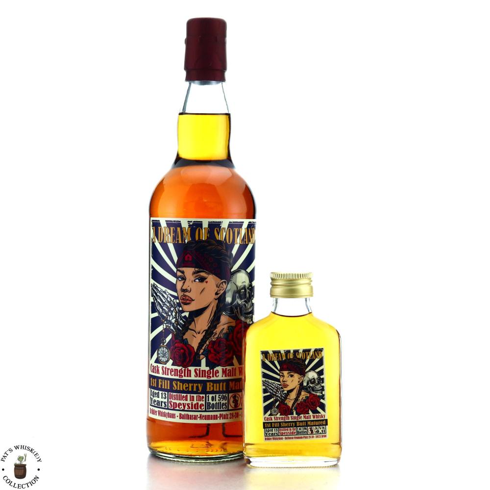 Speyside Single Malt 13 Year Old A Dream of Scotland 70cl & 10cl