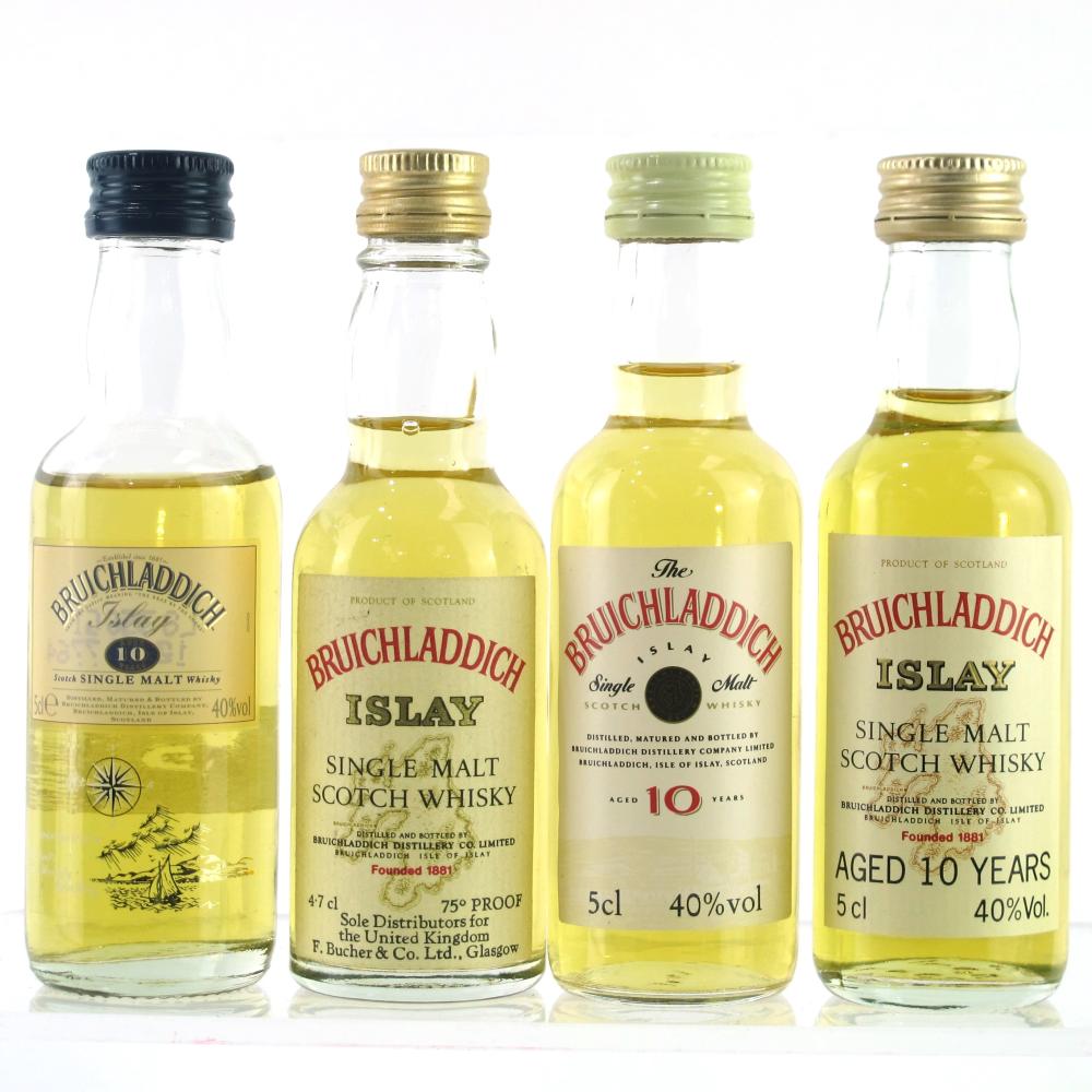 Bruichladdich Miniature Selection / 4 x 5cl