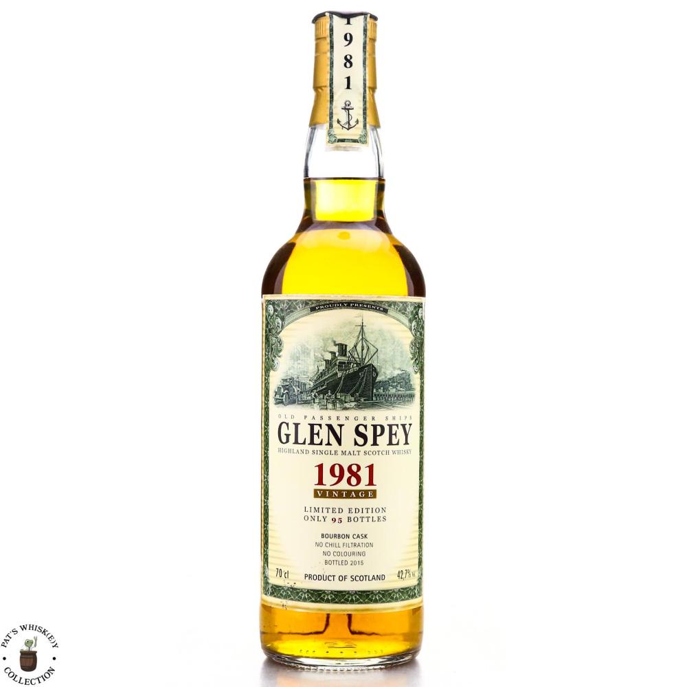 Glen Spey 1981 Jack Wiebers Old Passenger Ships / Whiskyschiff Zurich
