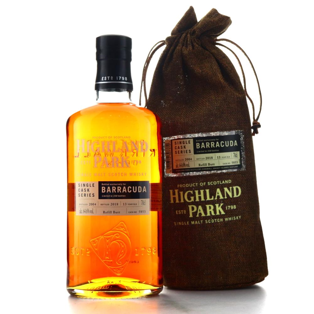 Highland Park 2004 Single Cask 13 Year Old #5853 / Barracuda