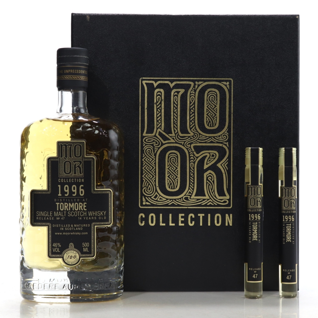 Tormore 1996 Mo'or 14 Year Old 50cl / with 2 x 2.5cl